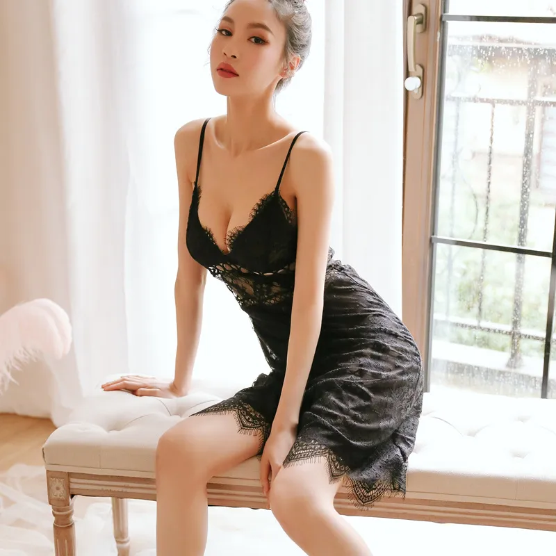 フェミニン おすすめ レース 透け感 透かし彫り Tバック付き  誘惑 セクシー ベビードール