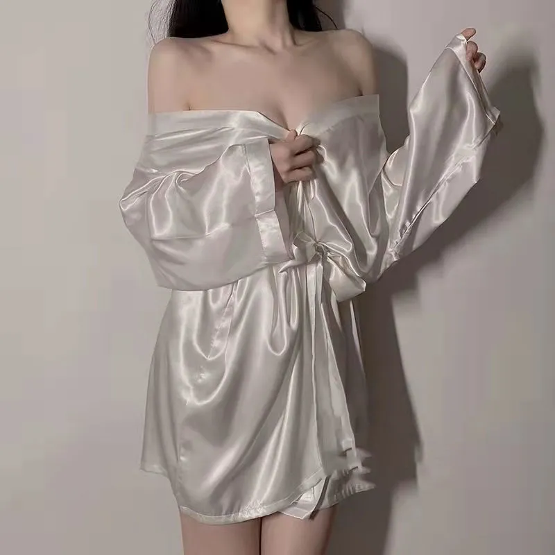 セクシー 女性大人気 美人度アップ 長袖 シルク パジャマ おしゃれ レディース ルームウェア